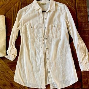 Royal robbins cotton button up